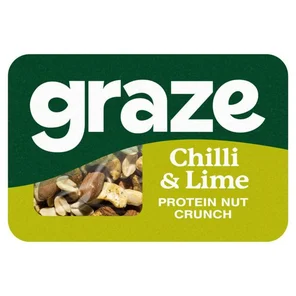 Meal card cover for: graze - chilli & lime nuts
