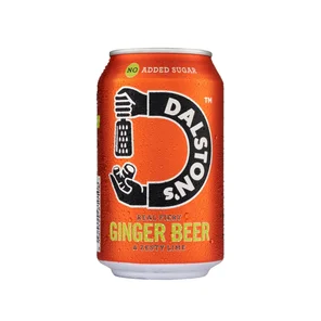 Meal card cover for: dalston's ginger beer