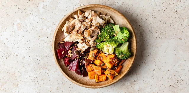 Omega Chicken & Veggies favourite box, Protein Hut - Grays Inn