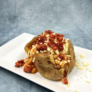Meal card cover for: Chorizo and Beans
