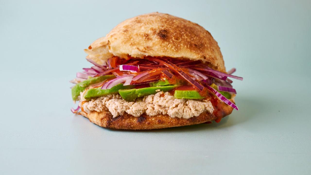 Meal card cover for: Tuna on Fire