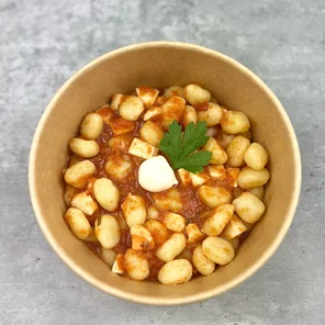 Meal card cover for: Gnocchi Sorrentina