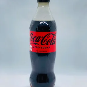 Meal card cover for: Coke Zero Bottle