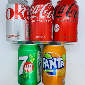 Meal card cover for: Diet Coca Cola