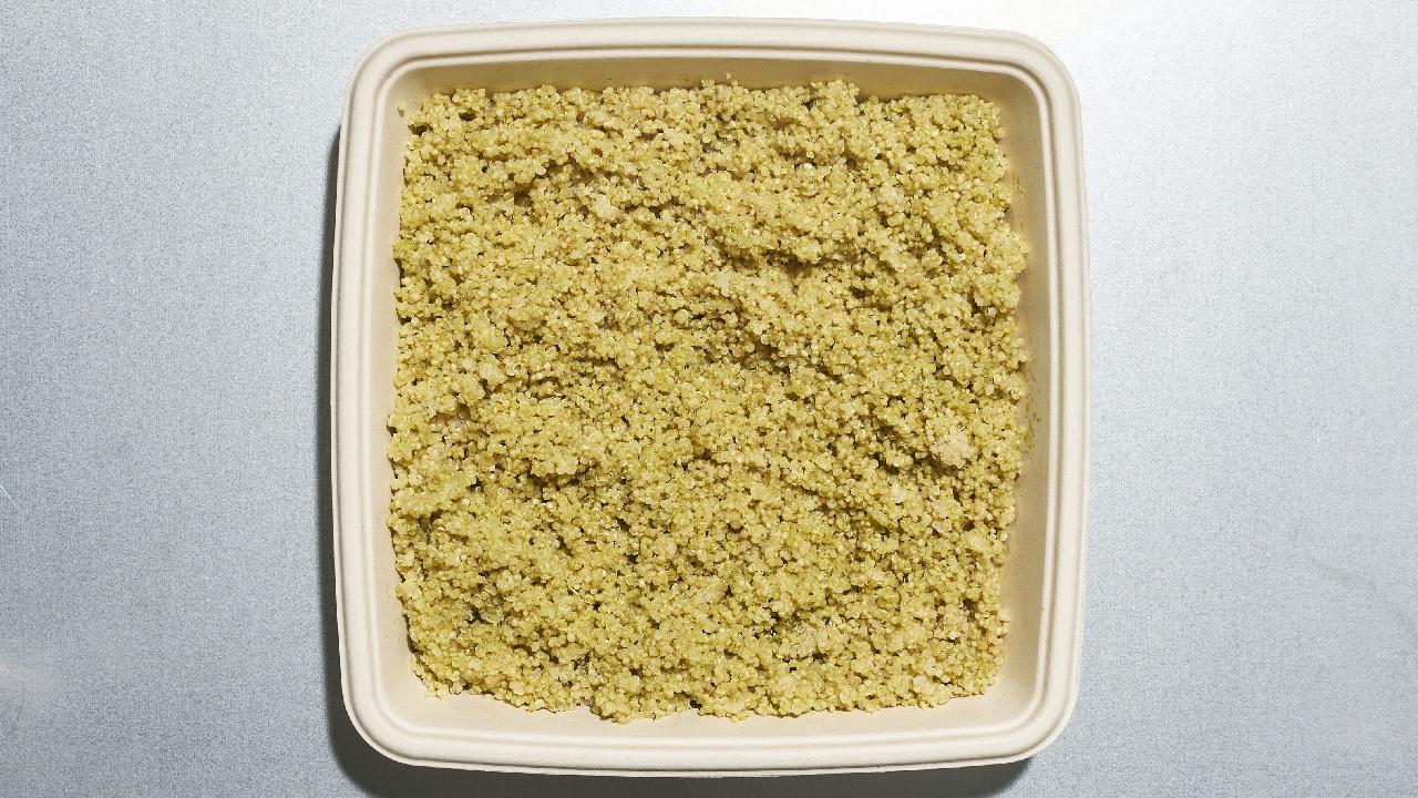 Meal card cover for: Herb Quinoa