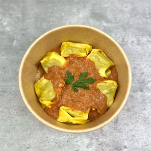 Meal card cover for: Tortelloni al Ragu