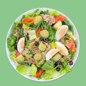 Meal card cover for: Nicoise