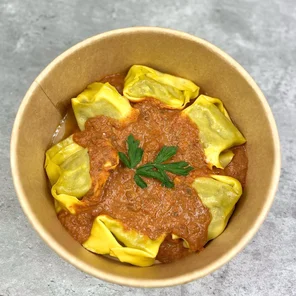 Meal card cover for: Tortelloni Aurora