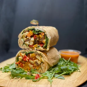 Meal card cover for: Halloumi (Vegetarian)