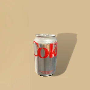 Meal card cover for: Diet Coke
