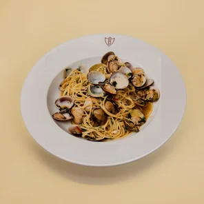 Meal card cover for: Spaghetti alle Vongole