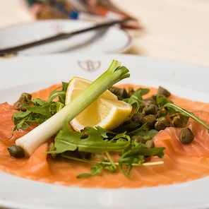 Meal card cover for: Salmone affumicato