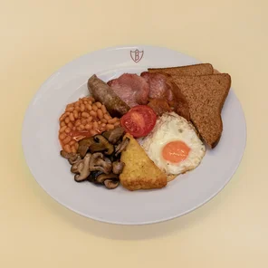 Meal card cover for: Full English