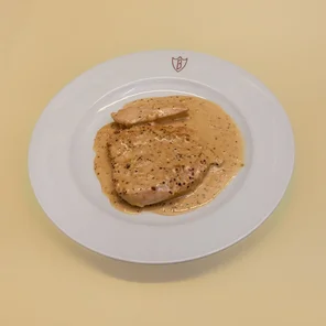 Meal card cover for: Petto di Pollo alla Senape