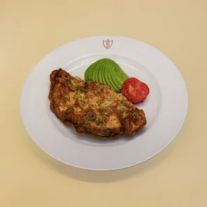Meal card cover for: Bolton’s Omelette