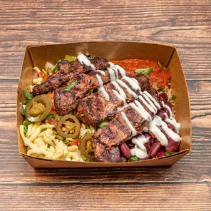 Meal card cover for: Naked Burrito Grilled Beef