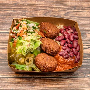 Meal card cover for: Naked Vegan Burrito