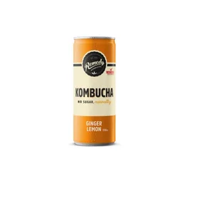 Meal card cover for: Kombucha Ginger Lemon