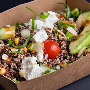 Meal card cover for: Peruvian Quinoa (V)
