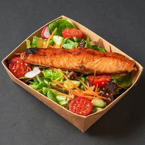Meal card cover for: Japanese Miso Salmon