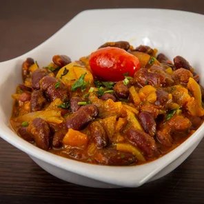 Meal card cover for: Rajma