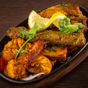 Meal card cover for: Tandoori Mixed Grill