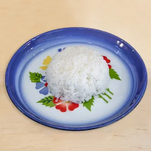 Meal card cover for: Steamed Rice