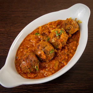 Meal card cover for: Falafel Bhuna