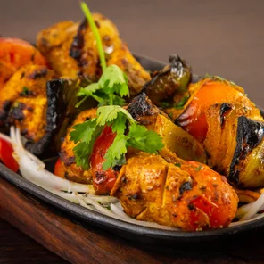 Meal card cover for: Shashlik
