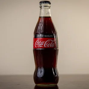 Meal card cover for: Coke Zero