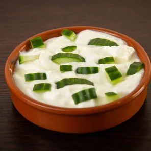 Meal card cover for: Raita