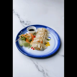 Meal card cover for: Vegetable Dumplings