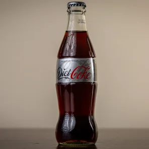Meal card cover for: Diet Coke