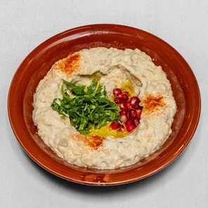 Meal card cover for: Moutabbal (vg) (s)