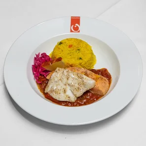 Meal card cover for: Mixed Fish