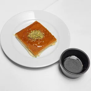 Meal card cover for: Knafeh Bel Jebn