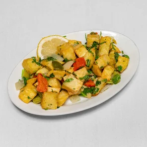 Meal card cover for: Spicy Potatoes (vg)