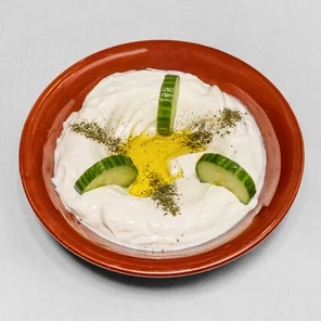 Meal card cover for: Labneh (v) (d)