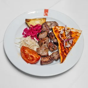 Meal card cover for: Lahm Meshwi