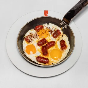 Meal card cover for: Sojok with eggs