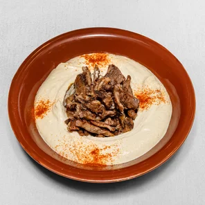 Meal card cover for: Hoummos Chawarma (s)