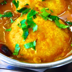 Meal card cover for: Sambar Idli
