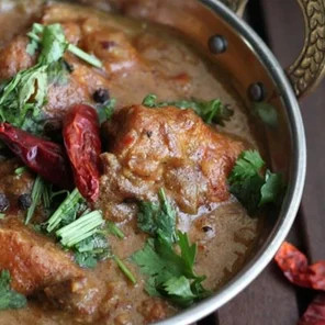 Meal card cover for: Chicken Chettinadu