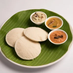 Meal card cover for: Idli