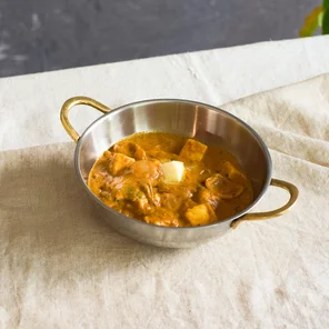 Meal card cover for: Kadai Paneer