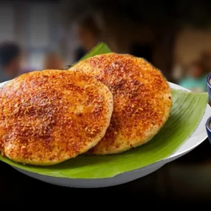 Meal card cover for: Ghee Podi Idli