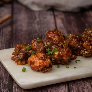 Meal card cover for: Chicken Manchurian