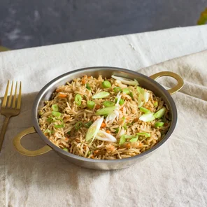 Meal card cover for: Vegetable Fried Rice