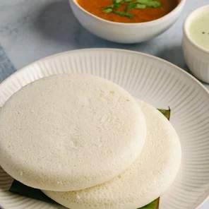 Meal card cover for: Thattu Idli