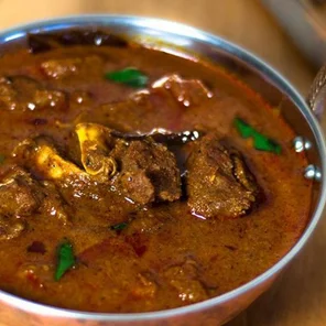 Meal card cover for: Lamb Bhuna